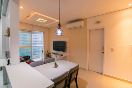 Apartamento com 1 dormitório à venda, 55 m² por R$ 735.000,00 - José Menino - Santos/SP