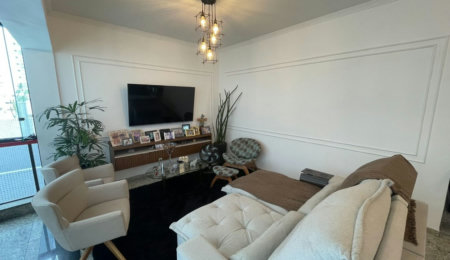 Apartamento 3 dormitórios com 2 suítes, 2 vagas demarcadas, no Embaré, Santos