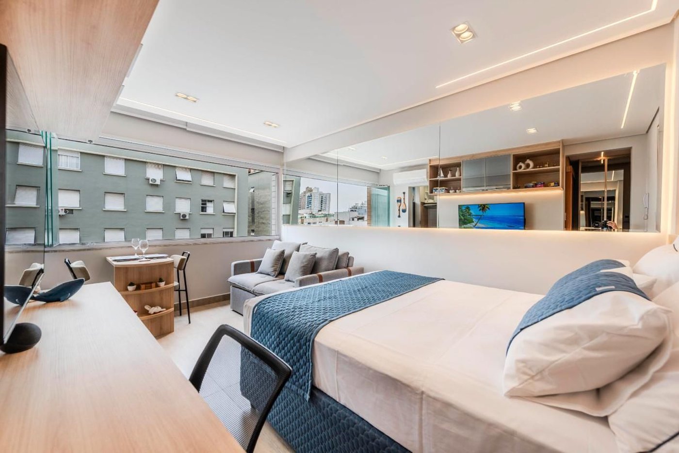 Apartamento com 1 dormitório à venda, 31 m² por R$ 550.000,00 - Boqueirão - Santos/SP