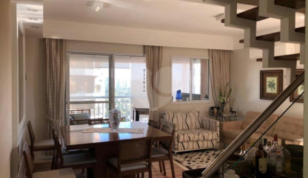 Cobertura à venda com 3 quartos, sendo 1 suíte,  em Chácara Santo Antônio (zona Sul), São Paulo, SP