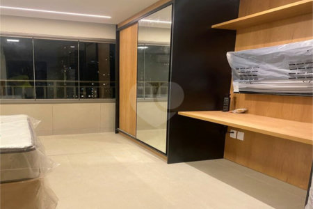 Apartamento para alugar com 1 quarto em Santo Amaro, São Paulo, SP