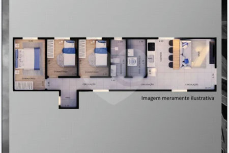 Apartamento à venda com 3 quartos, sendo 1 suíte, em Chora Menino, São Paulo, SP