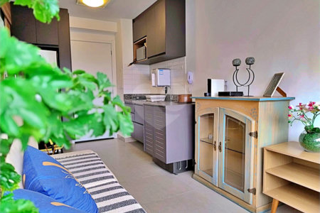 Apartamento à venda com 1 quarto em Indianópolis, São Paulo, SP