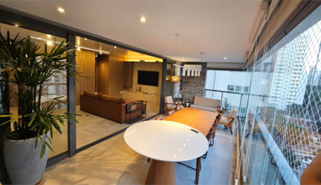 Apartamento à venda ou para alugar com 3 suítes em Brooklin Paulista, São Paulo, SP