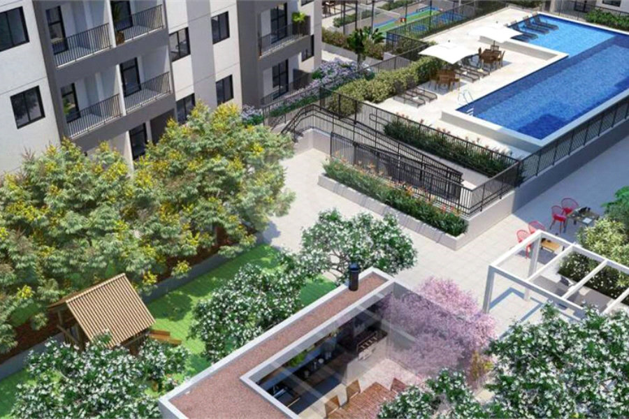 Apartamento à venda com 2 quartos, sendo 1 suíte, em Campo Grande, São Paulo, SP