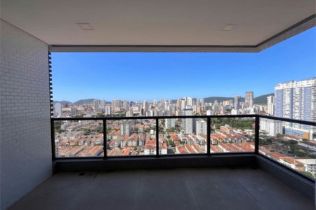 Apartamento com 2 dormitórios à venda, 82 m² por R$ 990.000,00 - Aparecida - Santos/SP