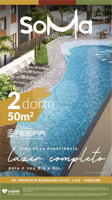Apartamento à venda com 3 quartos, sendo 1 suíte,  em Vila Suissa, Mogi das Cruzes, SP