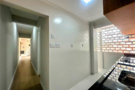 Apartamento com 1 dormitório à venda, 56 m² por R$ 445.000,00 - Boqueirão - Santos/SP