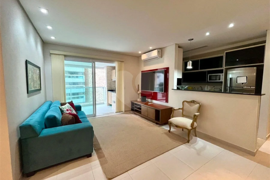Apartamento à venda com 3 quartos, sendo 1 suíte,  em Riviera de São Lourenço, Bertioga, SP