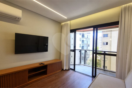 Apartamento à venda ou para alugar com 1 quarto em Jardim Paulista, São Paulo, SP