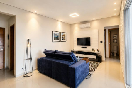 Apartamento com 3 dormitórios à venda, 210 m² por R$ 1.750.000,00 - Boqueirão - Santos/SP