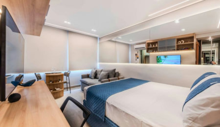 Apartamento com 1 dormitório à venda, 31 m² por R$ 550.000,00 - Boqueirão - Santos/SP