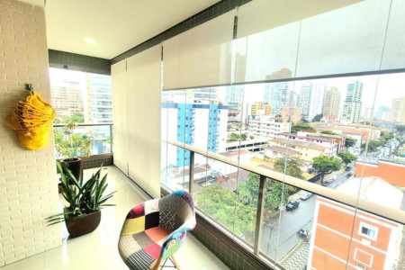 Apartamento com 3 dormitórios à venda, 210 m² por R$ 1.750.000,00 - Boqueirão - Santos/SP