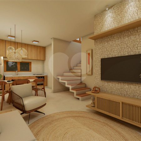 Casa à venda com 1 quarto, sendo 2 suítes, no condomínio Residencial Portal Canoê, Porto Seguro - BA