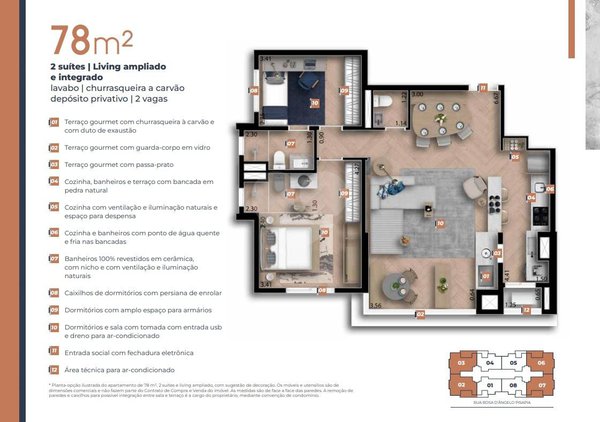 Apartamento 77m² 4