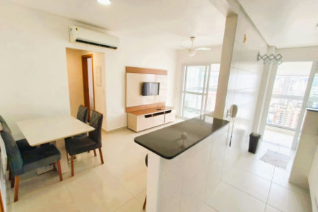 Apartamento para alugar, 54 m² por R$ 6.000,02/mês - Embaré - Santos/SP