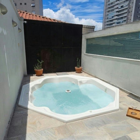 Casa com 4 dormitórios à venda, 166 m² por R$ 2.750.000,00 - Ponta da Praia - Santos/SP