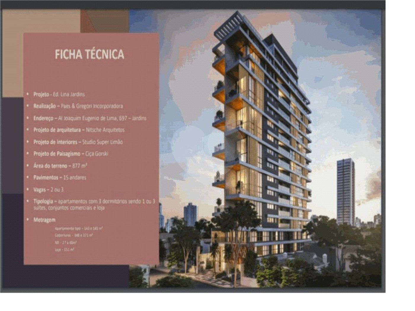 Cobertura à venda com 3 suítes em Jardim Paulista, São Paulo, SP