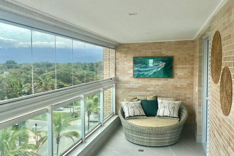 Apartamento à venda com 3 quartos, sendo 2 suítes,  em Riviera de São Lourenço, Bertioga, SP