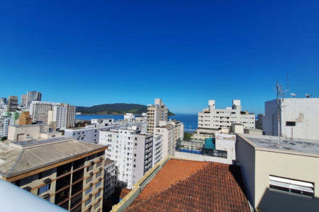 Apartamento com 2 dormitórios à venda, 82 m² por R$ 956.000,00 - Aparecida - Santos/SP