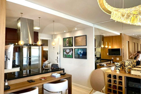 Apartamento à venda com 1 suíte em Brooklin Paulista, São Paulo, SP