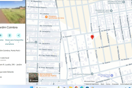 Terreno à venda no condomínio Terreno na Rua Lucelia, Ponta Porã - MS