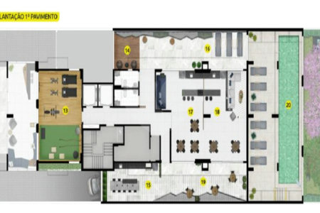 Apartamento à venda com 1 quarto em Indianópolis, São Paulo, SP