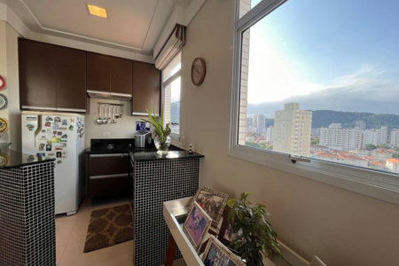 Cobertura com 2 dormitórios à venda, 175 m² por R$ 1.490.000,00 - Pompéia - Santos/SP