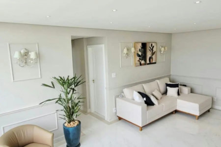Apartamento com 2 dormitórios à venda, 85 m² por R$ 1.450.000,00 - Aparecida - Santos/SP