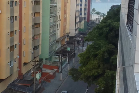 Apartamento com 1 dormitório à venda, 120 m² por R$ 350.000,00 - Centro - São Vicente/SP