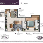 Apartamento à venda com 2 suítes em Jardim Satélite, São José dos Campos, SP