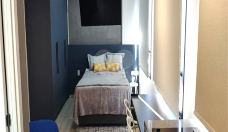 Apartamento para alugar com 1 quarto em Vila Mariana, São Paulo, SP