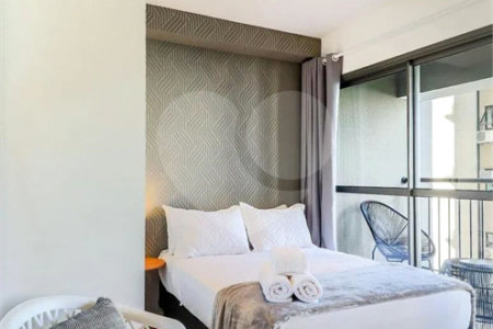 Apartamento à venda com 1 suíte em Indianópolis, São Paulo, SP