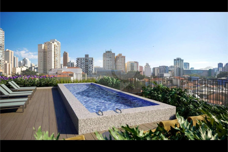 Apartamento à venda com 1 quarto em Perdizes, São Paulo, SP