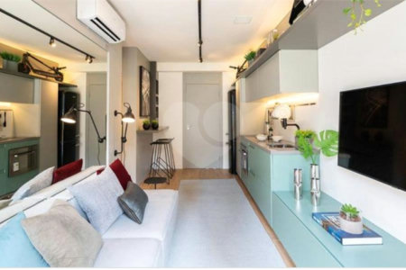 Apartamento à venda com 1 quarto em Pinheiros, São Paulo, SP