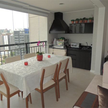 Apartamento para alugar com 2 quartos, sendo 1 suíte, em Chácara Santo Antônio, São Paulo, SP