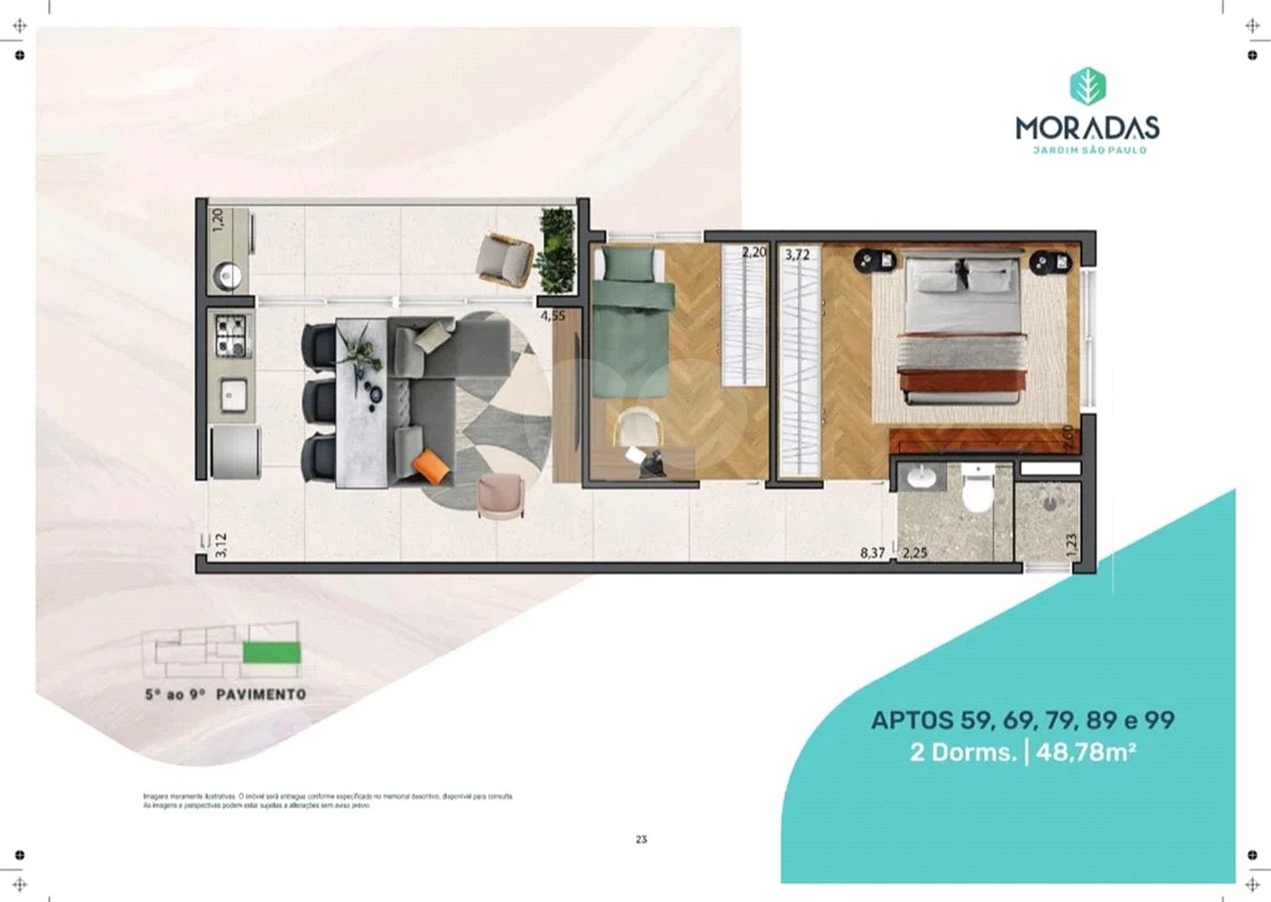 Apartamento à venda com 1 quarto em Jardim São Paulo(zona Norte), São Paulo, SP