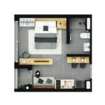 Apartamento à venda com 1 quarto em Pinheiros, São Paulo, SP