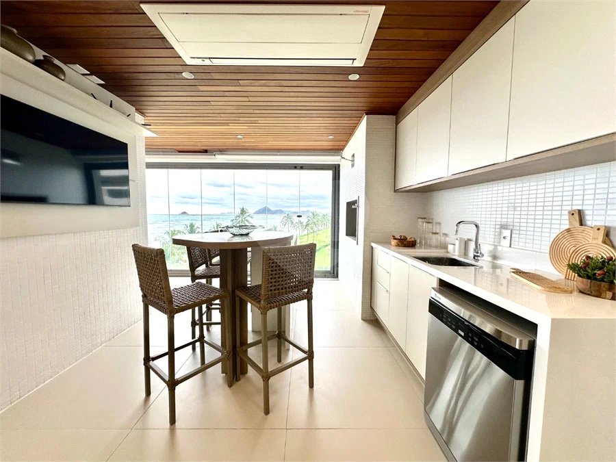 Apartamento à venda com 5 quartos, sendo 4 suítes,  em Riviera de São Lourenço, Bertioga, SP