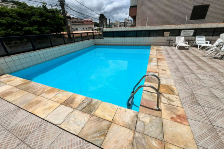Apartamento com 1 dormitório à venda, 45 m² por R$ 290.000,00 - Jardim Três Marias - Guarujá/SP