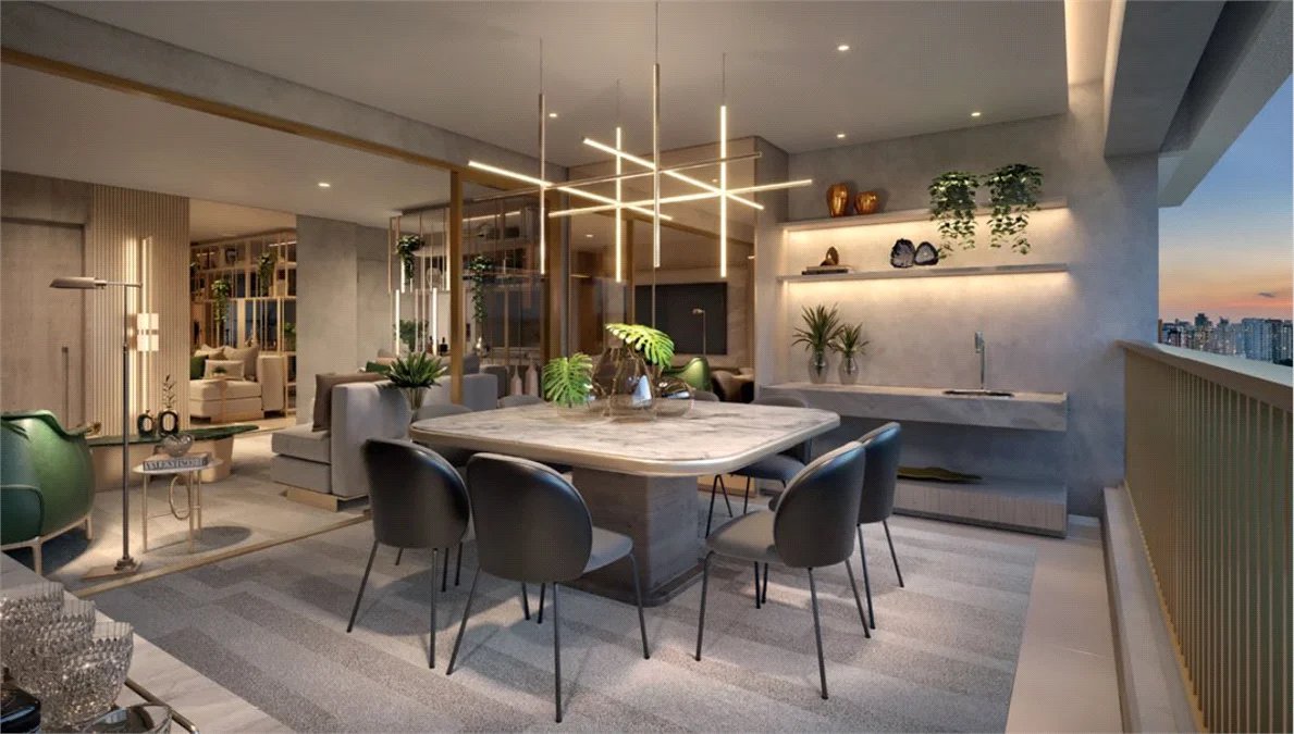 Apartamento à venda com 4 suítes em Brooklin Paulista, São Paulo, SP