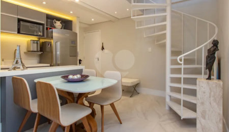 Cobertura à venda com 2 quartos, sendo 1 suíte,  em Alto da Boa Vista, São Paulo, SP