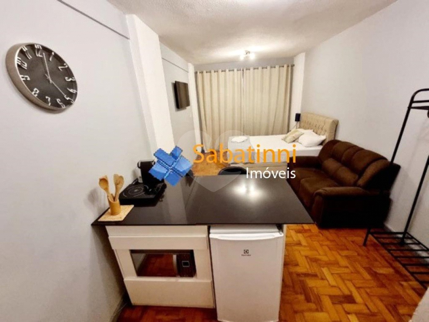 Apartamento à venda com 1 quarto em República, São Paulo, SP
