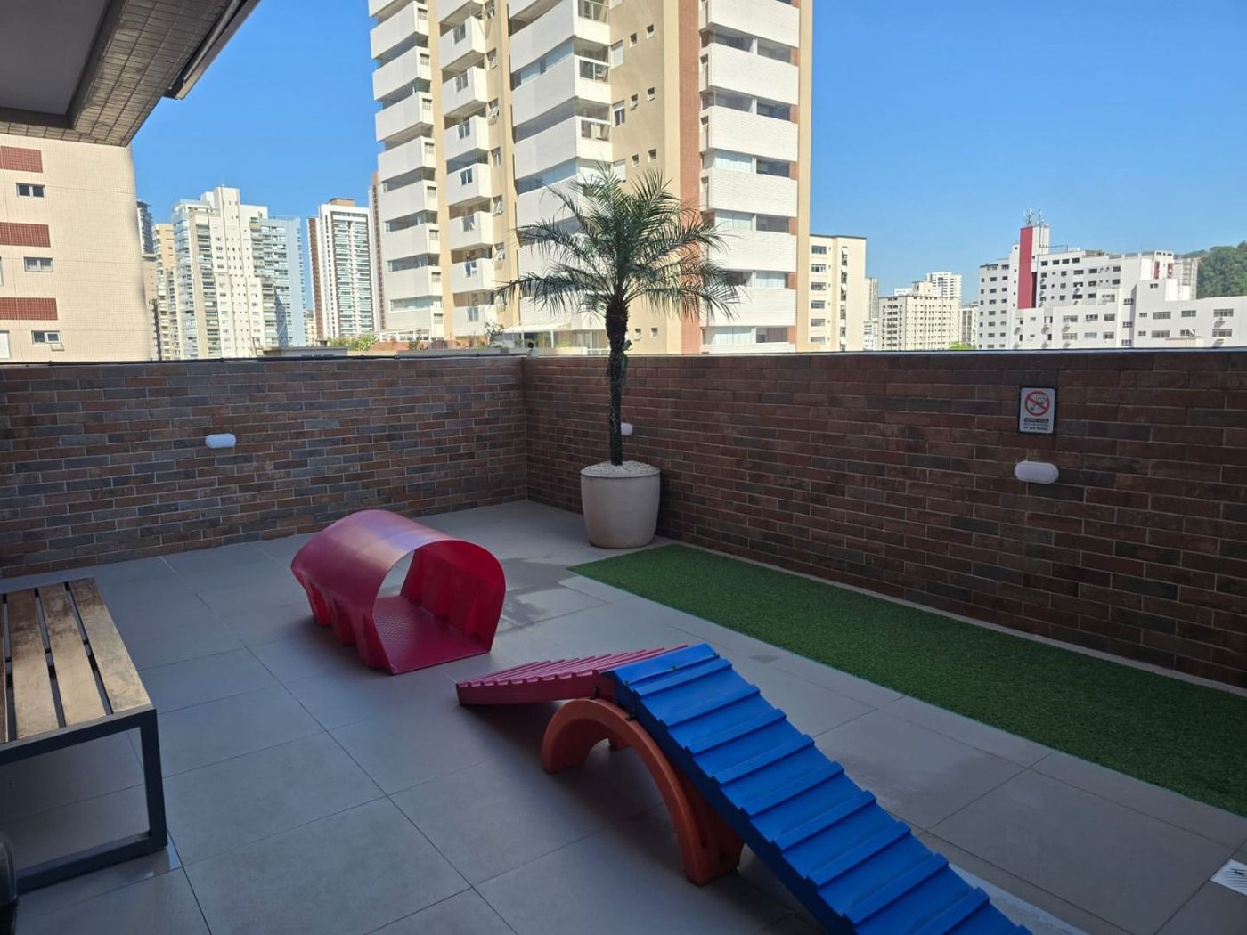 Apartamento com 1 dormitório à venda, 40 m² por R$ 660.000,00 - Campo Grande - Santos/SP