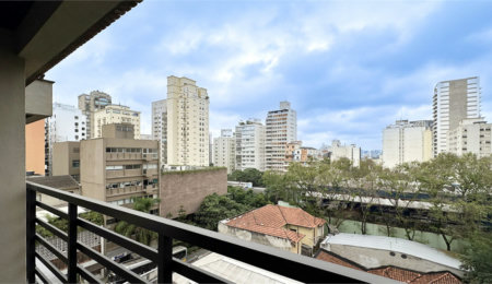 Apartamento à venda ou para alugar com 2 suítes em Cerqueira César, São Paulo, SP