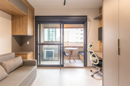Studio à venda com 1 suíte em Campo Belo, São Paulo, SP