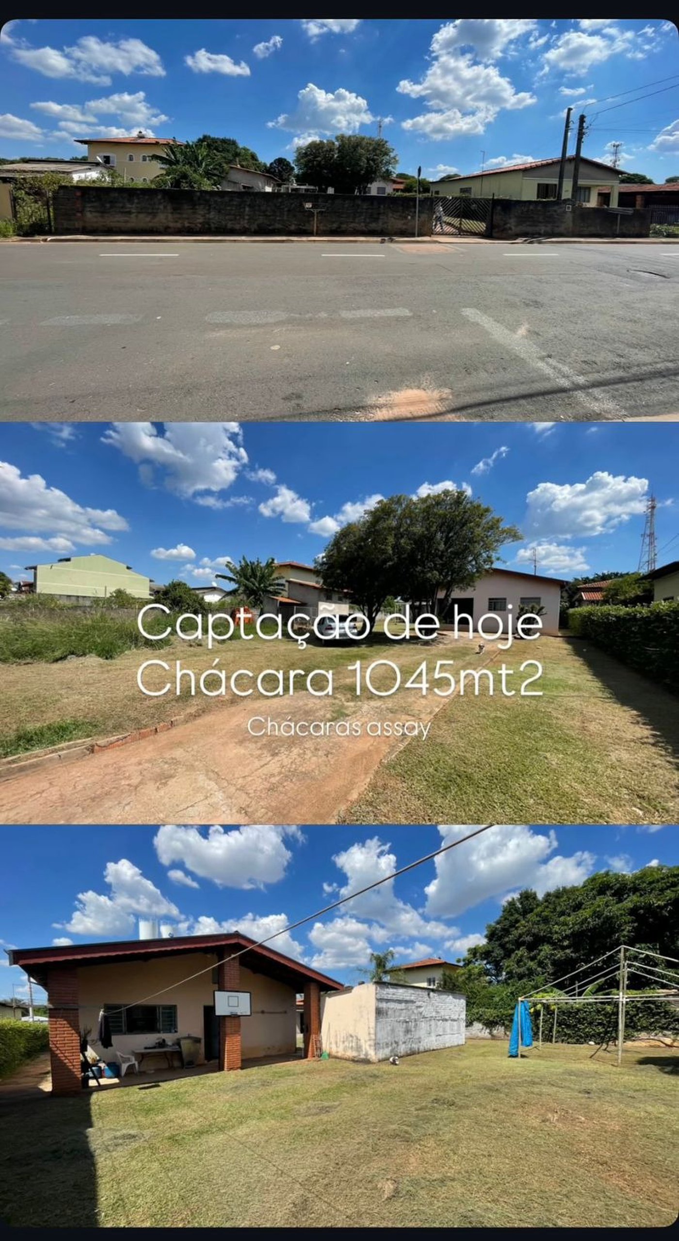 Chácara à venda com 3 quartos em Chácaras Assay, Hortolândia - (Aceita permuta )