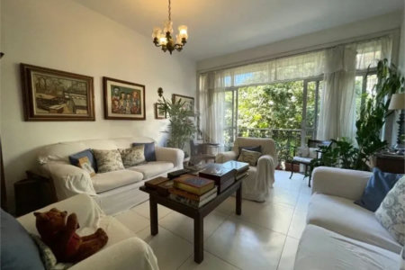 Apartamento à venda com 4 quartos, sendo 1 suíte, em Lagoa, Rio de Janeiro, RJ