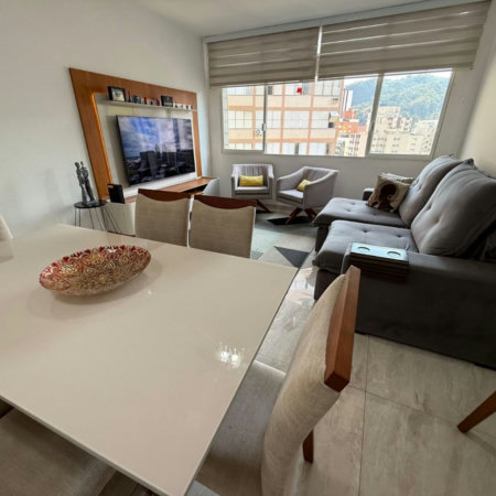 Apartamento à venda, 109 m² por R$ 775.000,00 - José Menino - Santos/SP