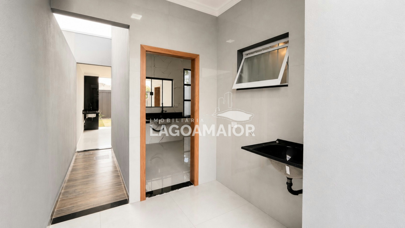 Casa à venda com 3 quartos, sendo 1 suíte, em Bela Vista da Lagoa, Três Lagoas, MS